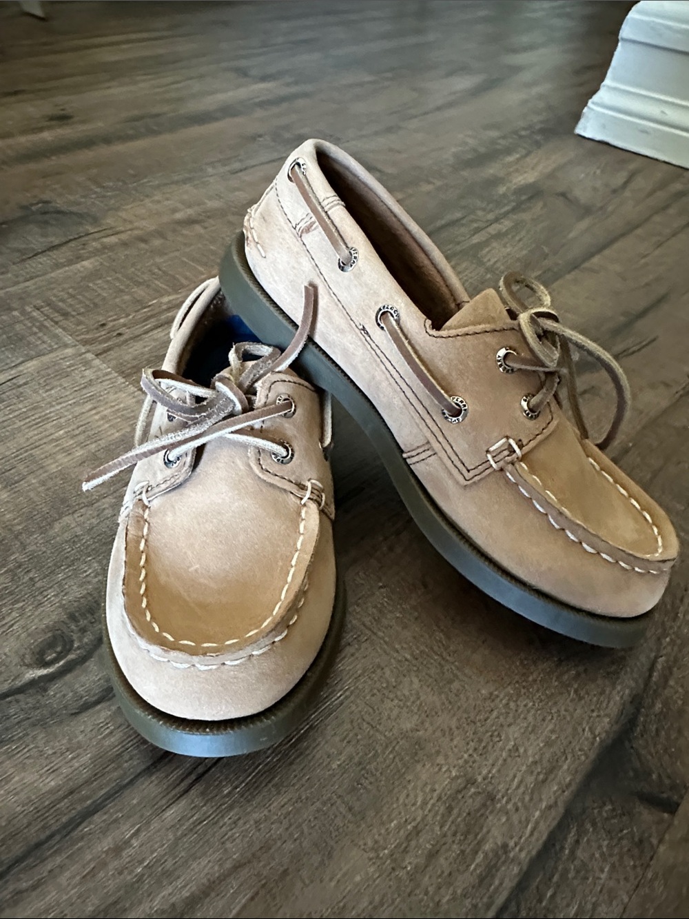 Sperry Kids Boat Shoes Tan Brown